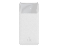Baseus Bipow 20000mAh, 2xUSB, USB-C, 20W (biały) - 711353 - zdjęcie 1
